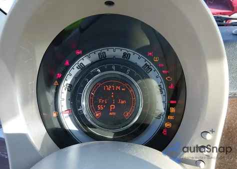 2012 Fiat 500 Lounge from USA, damaged, VIN 3C3CFFCR1CT212488